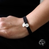 Bracelet femme cordon noir