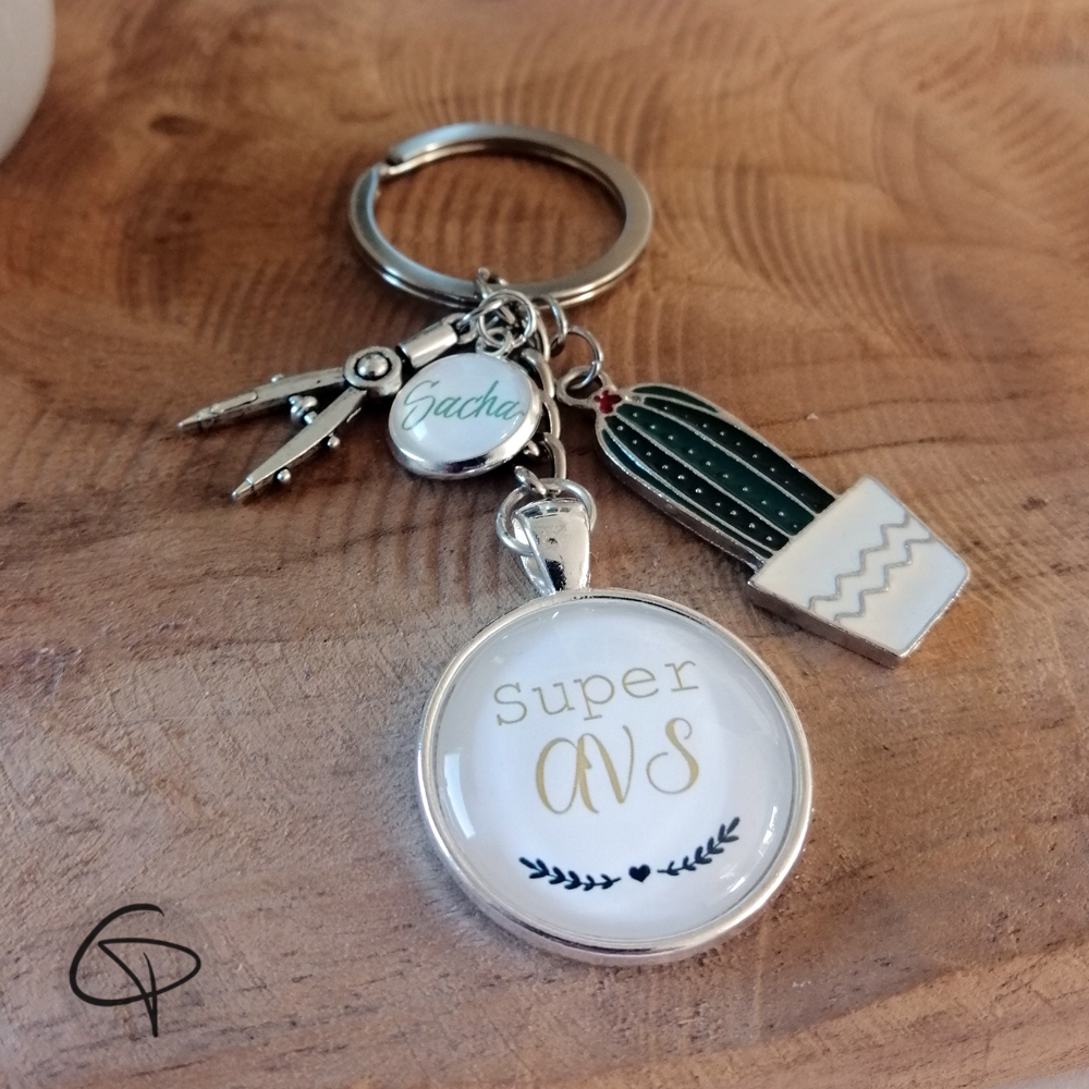 Porte-clés ruban personnalisable fabriqué en Europe